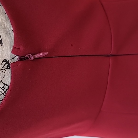 Formal Wine Red Gown - Picture 5 of 8